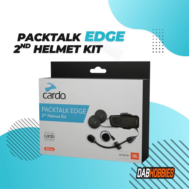 Cardo Packtalk EDGE 2nd Helmet Kit - JBL image 1
