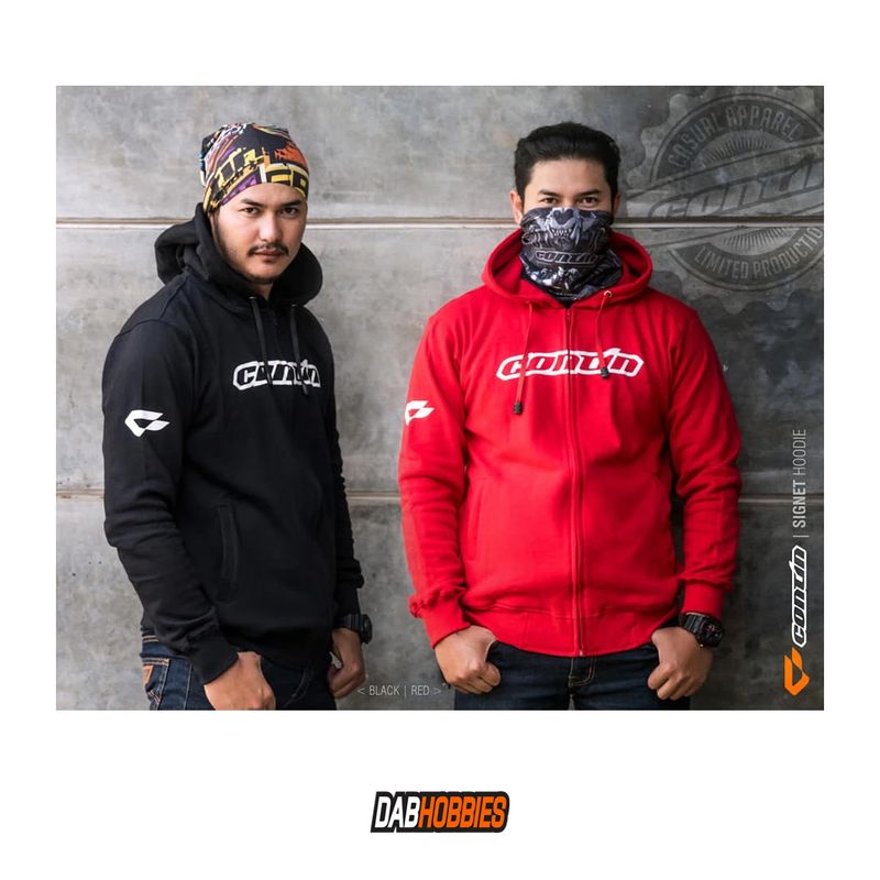 Contin Hoodie Signet Red image 6