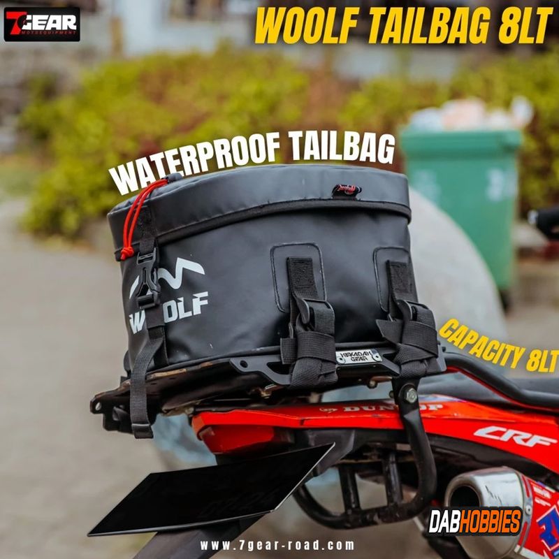 Woolf Tailbag 8 Liter Waterproof image 2