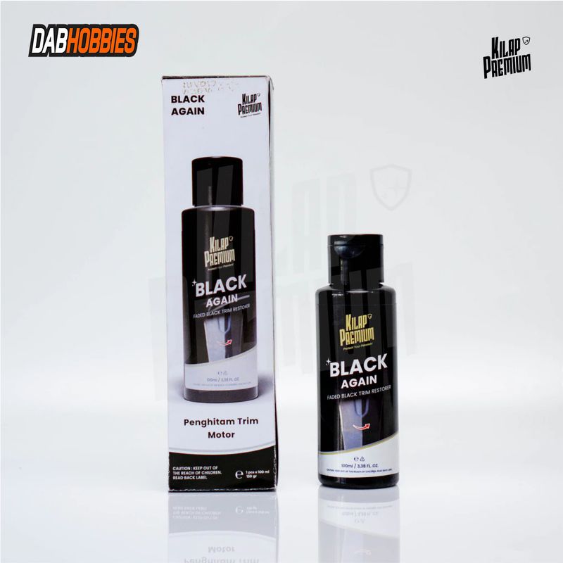 Kilap Premium - Black Again 100ml image 2