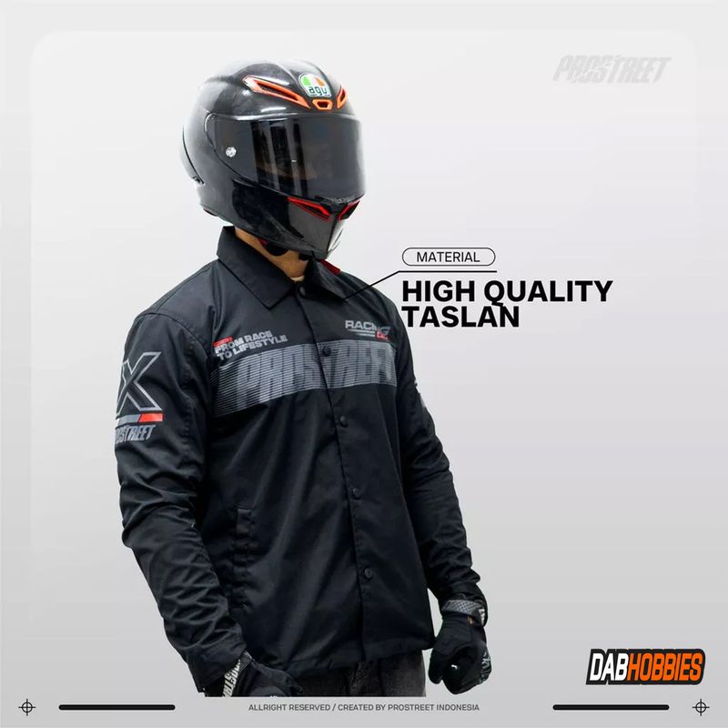 Prostreet Coach Jacket House Of Speed - Black image 2