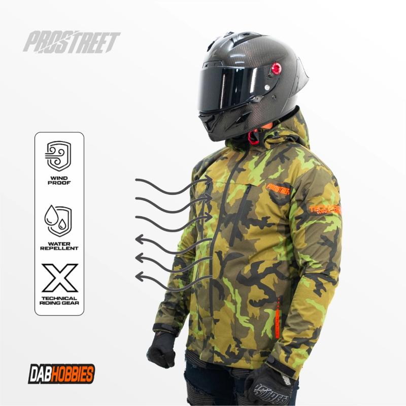 Prostreet Eclipse Woodland - Windbreaker Jacket image 2