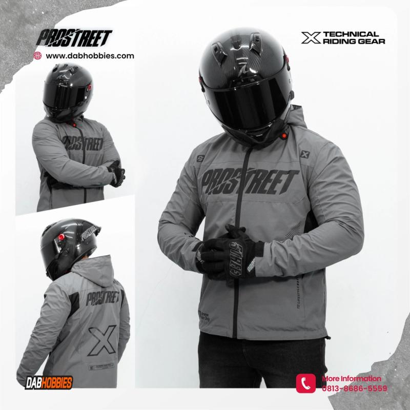 Prostreet Falcon Riding Jacket - Grey image 2
