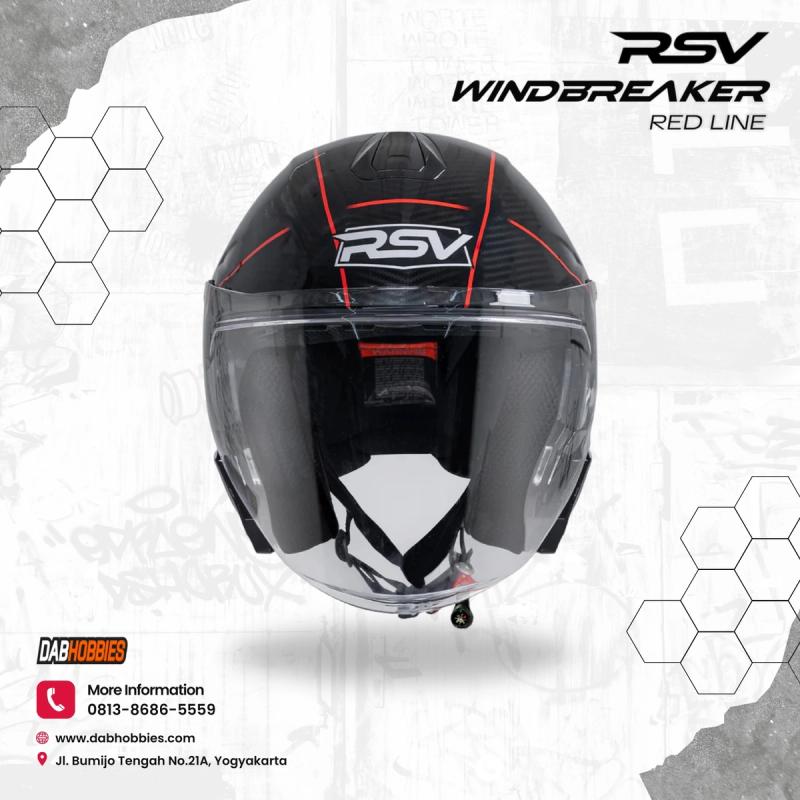 RSV Windbreaker Red Line image 4