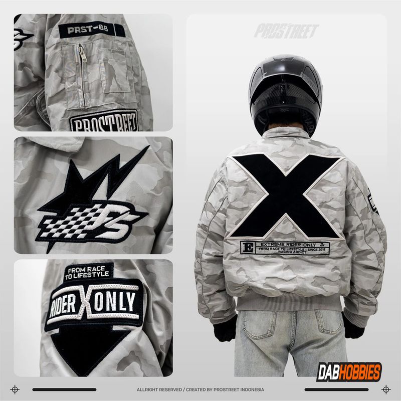 Prostreet Bomber Blaze Grey image 3