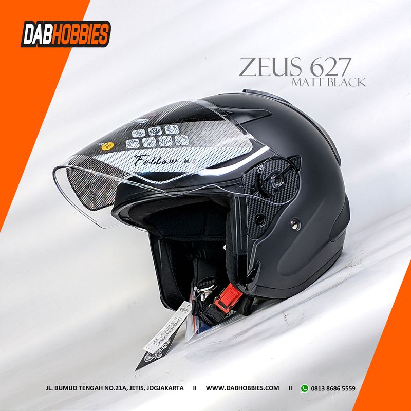 ZEUS ZS-627 Matt Black image 3