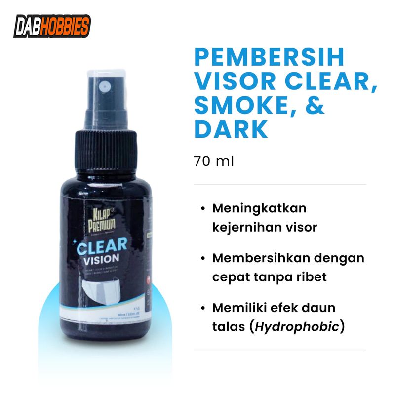Kilap Premium - Clear Vision 70ml image 1