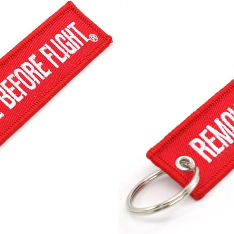 Key Chain Remove Before Flight image 3