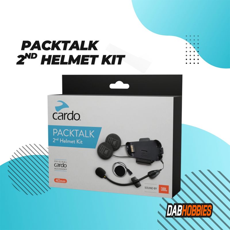 Cardo Packtalk 2nd Helmet Kit - JBL image 1