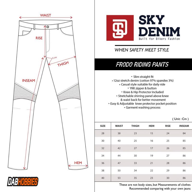 SKY Denim Frodo Blue Black image 6