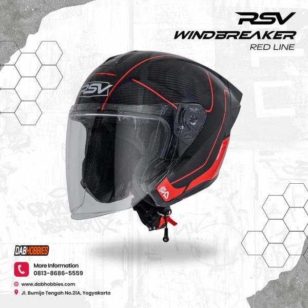 RSV Windbreaker Red Line