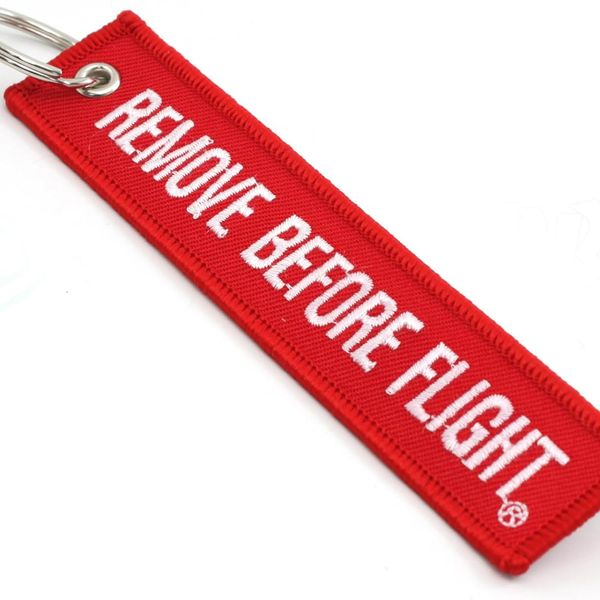 Key Chain Remove Before Flight