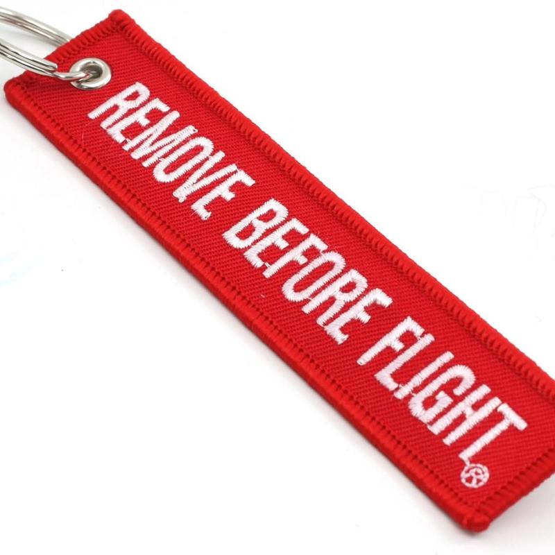 Key Chain Remove Before Flight image 1
