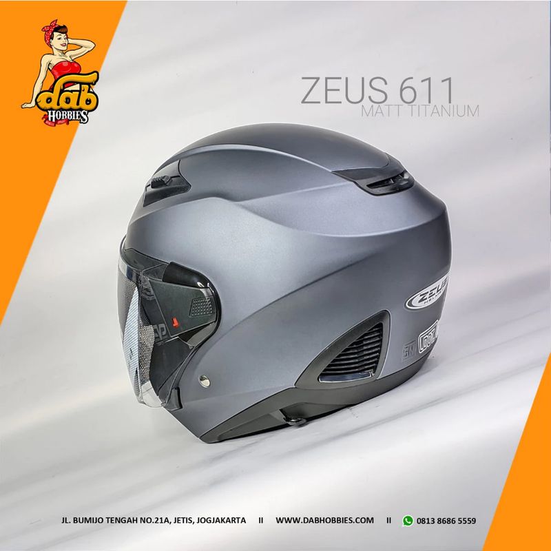 Zeus 611 Matt Titanium image 2