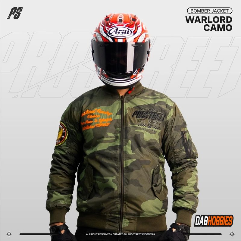 Prostreet Bomber Warlord - Camo image 1