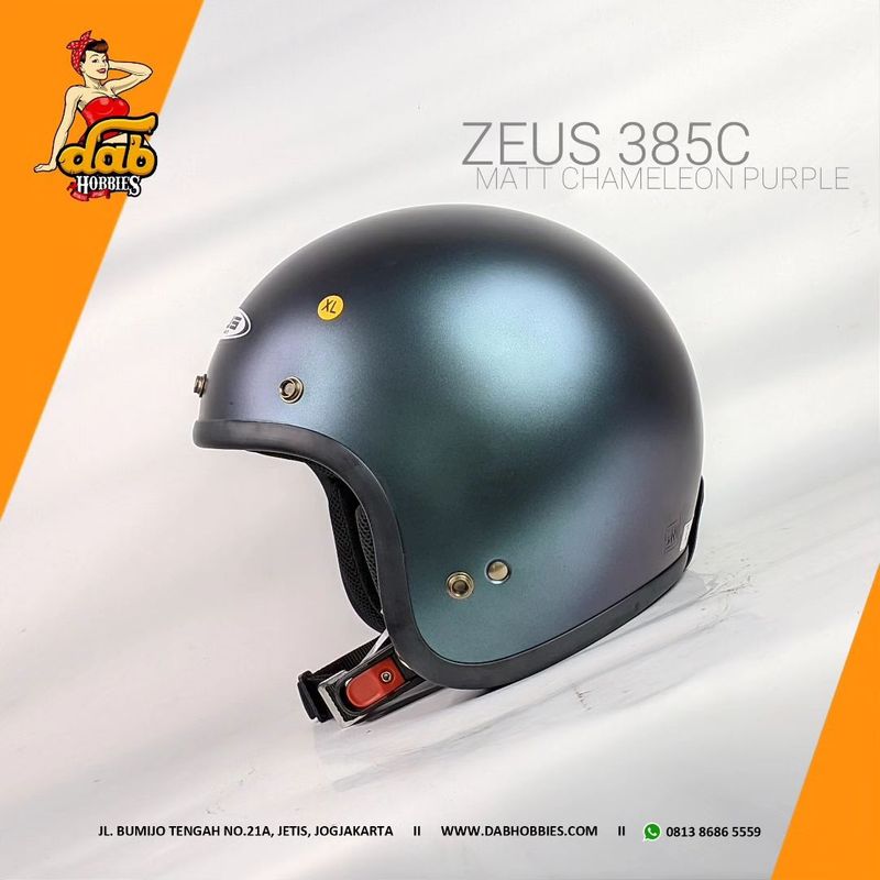 Zeus 385C Matt Chameleon Purple image 2