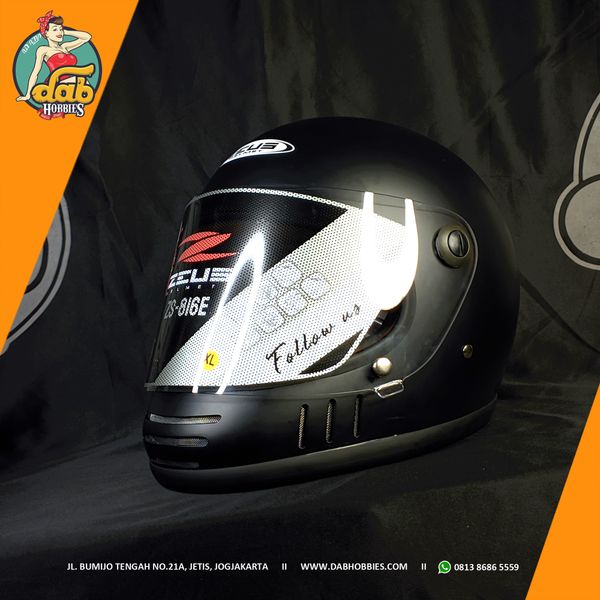 Zeus 816E Matt Black