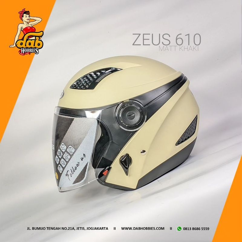 Zeus 610 Matt Khaki image 1