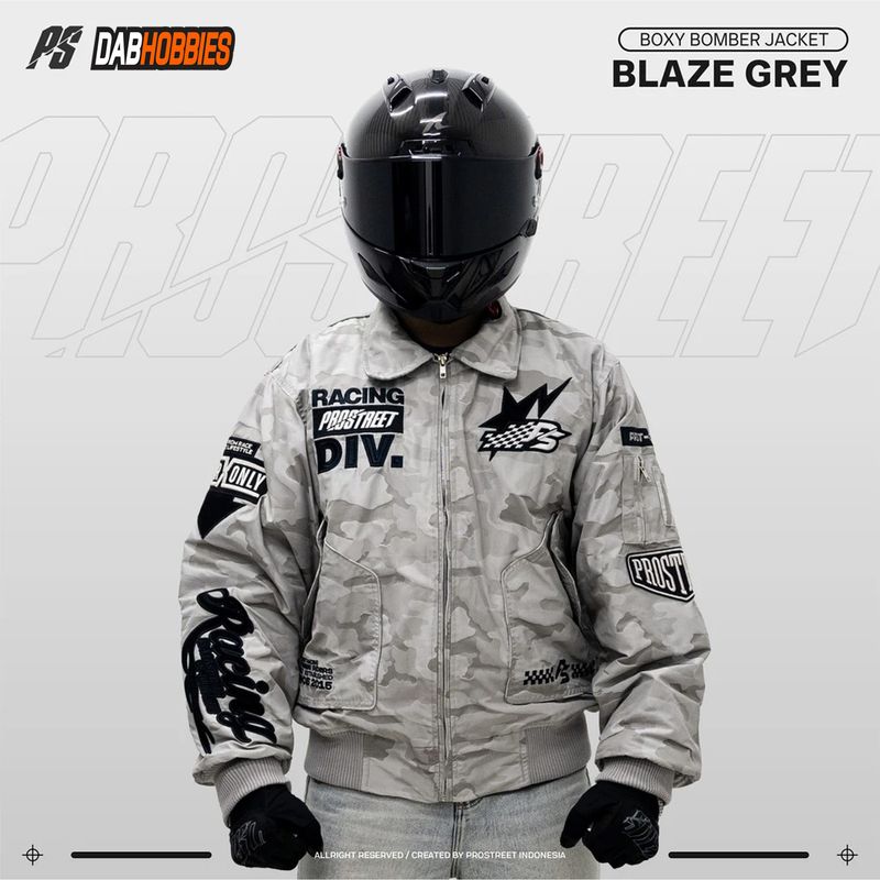 Prostreet Bomber Blaze Grey image 1