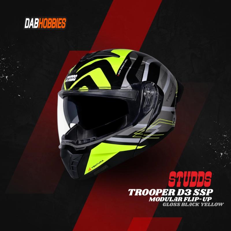 STUDDS Trooper D3 SSP Gloss Grafis image 5