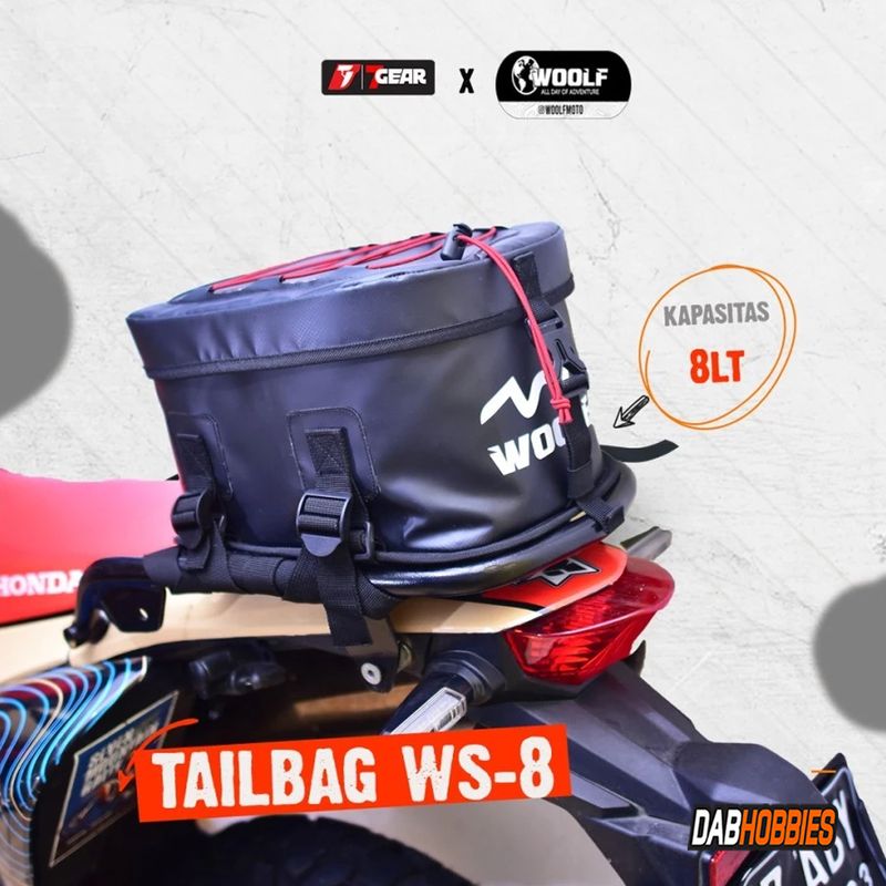 Woolf Tailbag 8 Liter Waterproof image 4