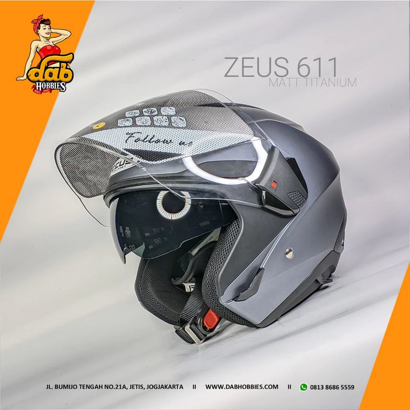 Zeus 611 Matt Titanium image 3