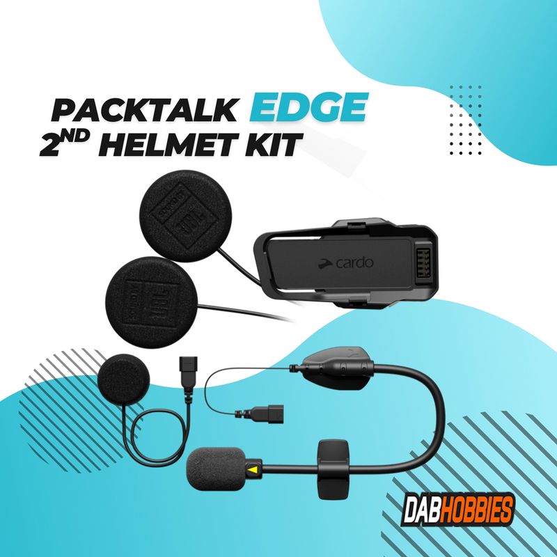 Cardo Packtalk EDGE 2nd Helmet Kit - JBL image 2