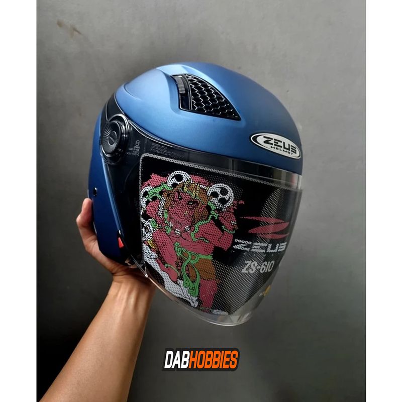 Zeus 610 Matt Blue image 2