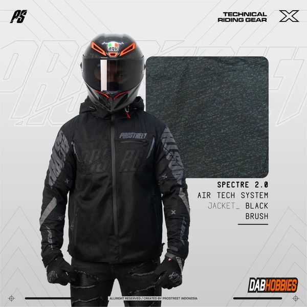 Prostreet Spectre Air-Tech System V.2 Black Brush
