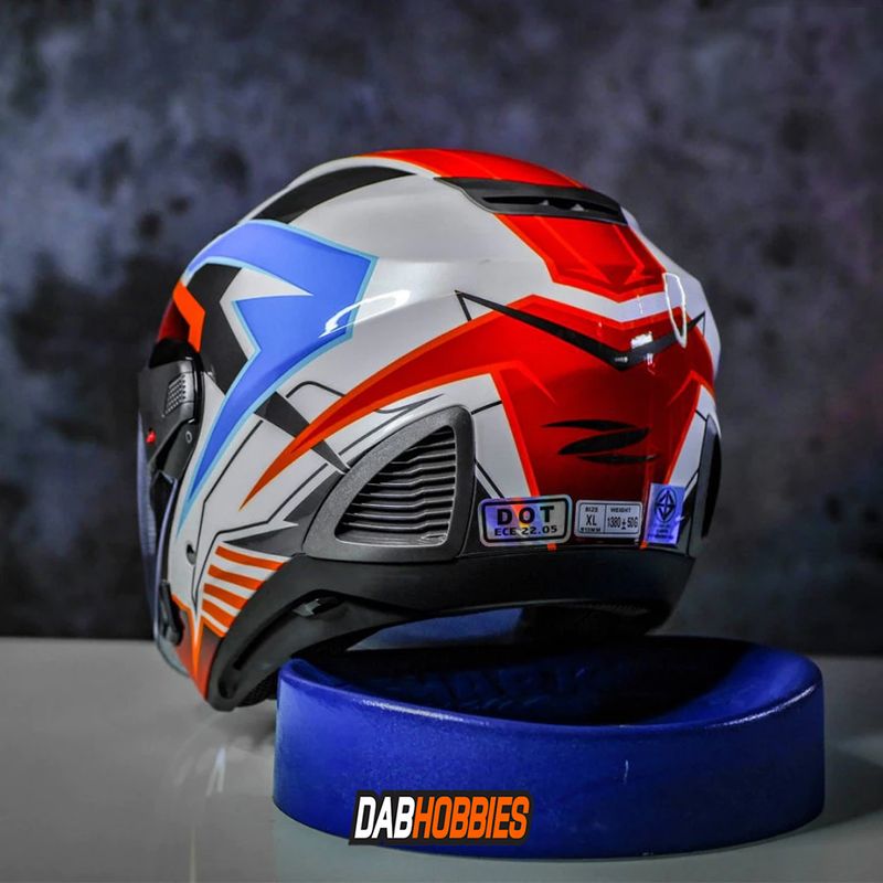 Zeus 611 White/TT29 Grey Red image 2