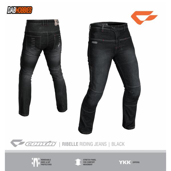 Contin Ribelle Riding Pants – Black