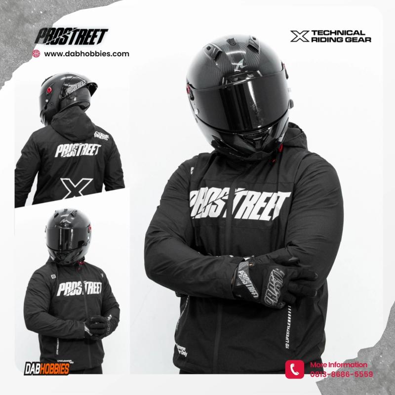 Prostreet Falcon Riding Jacket - Black image 2