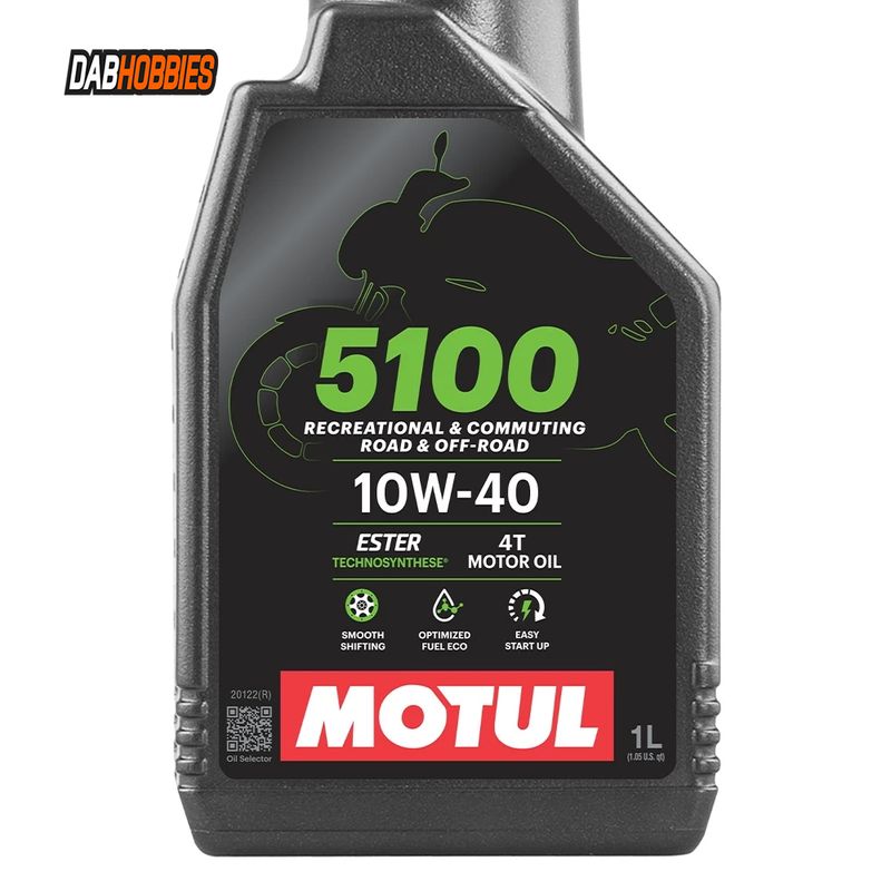 Motul 5100 4T 10-40 1L image 2