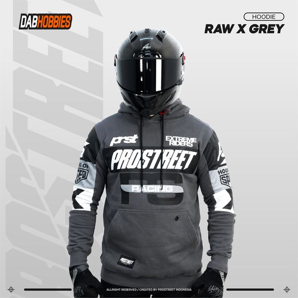 Prostreet Hoodie Raw X Grey