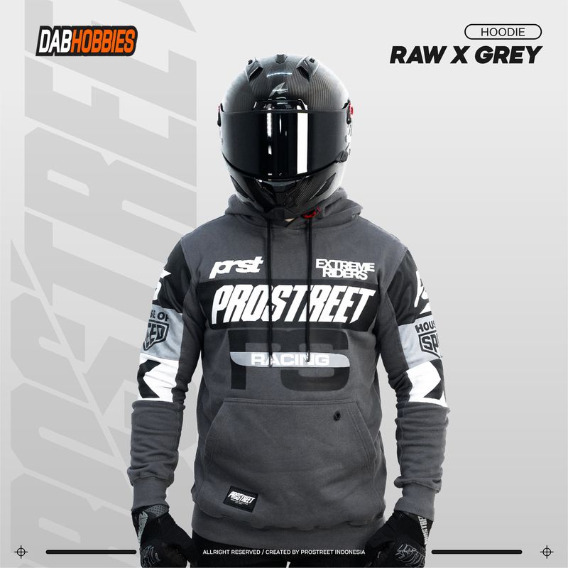 Prostreet Hoodie Raw X Grey image 1