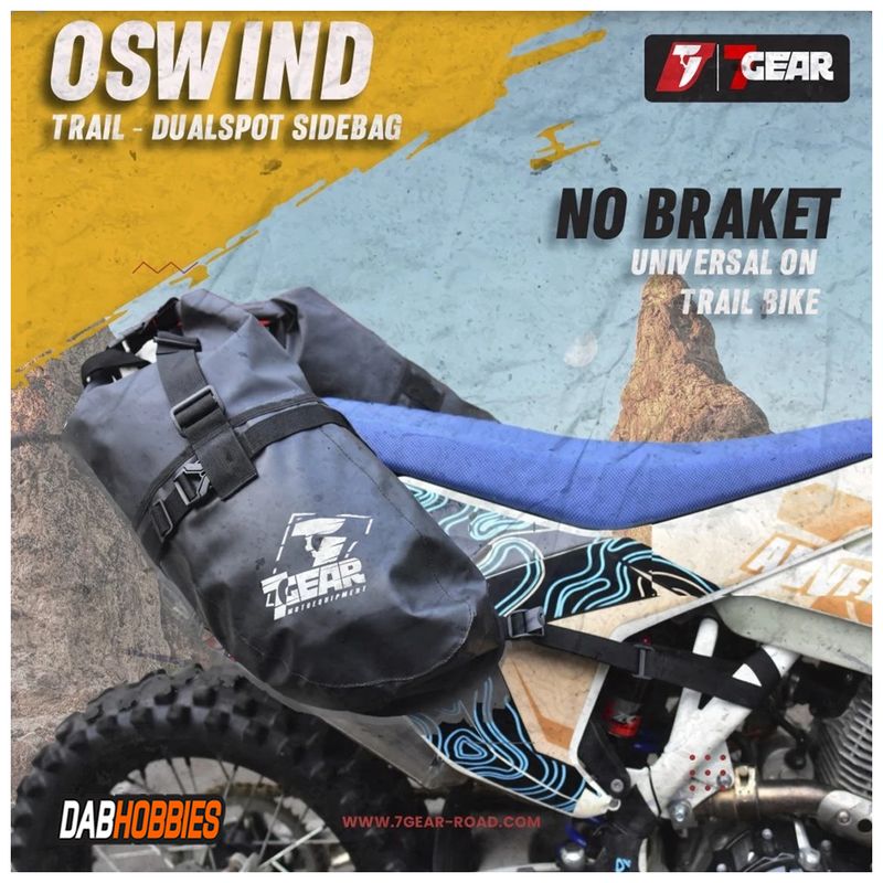 7Gear Oswind Sidebag Dualsport image 1