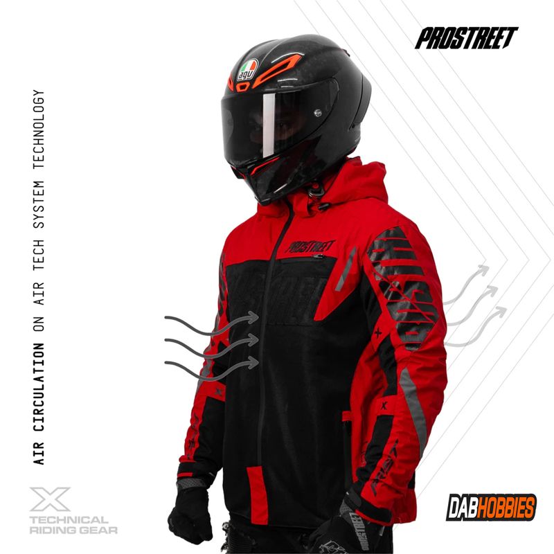 Prostreet Spectre Air-Tech System V.2 Red image 3