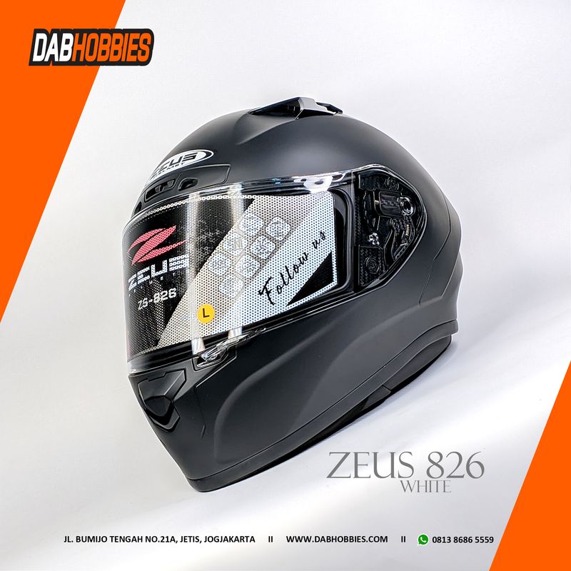 Zeus 826 Matt Black image 2