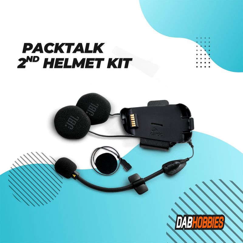 Cardo Packtalk 2nd Helmet Kit - JBL image 2