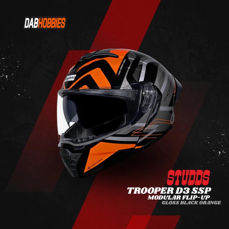 STUDDS Trooper D3 SSP Gloss Grafis image 3