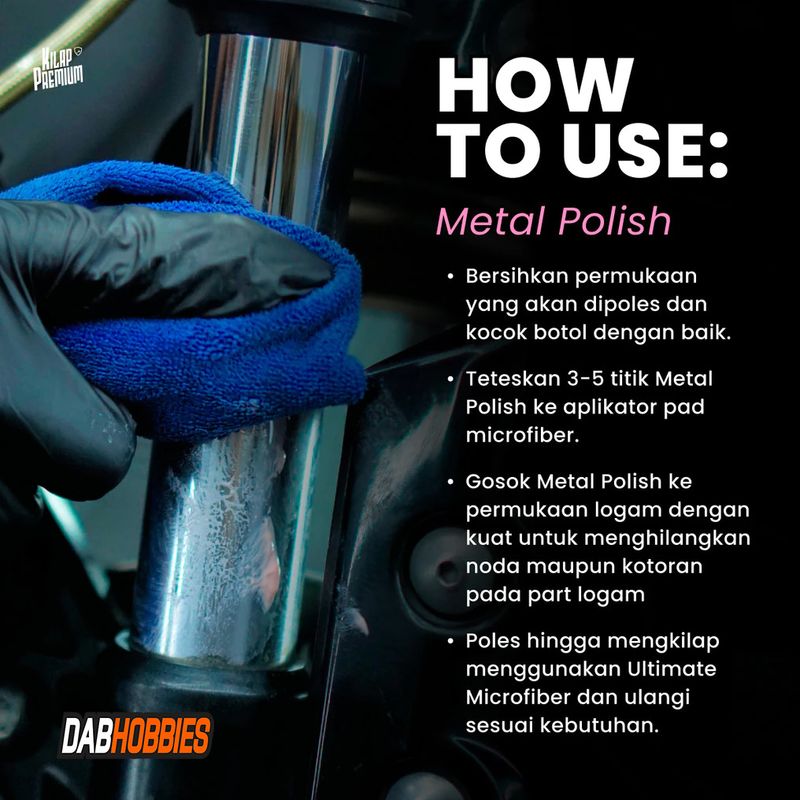 Kilap Premium - Metal Polish 100ml image 3