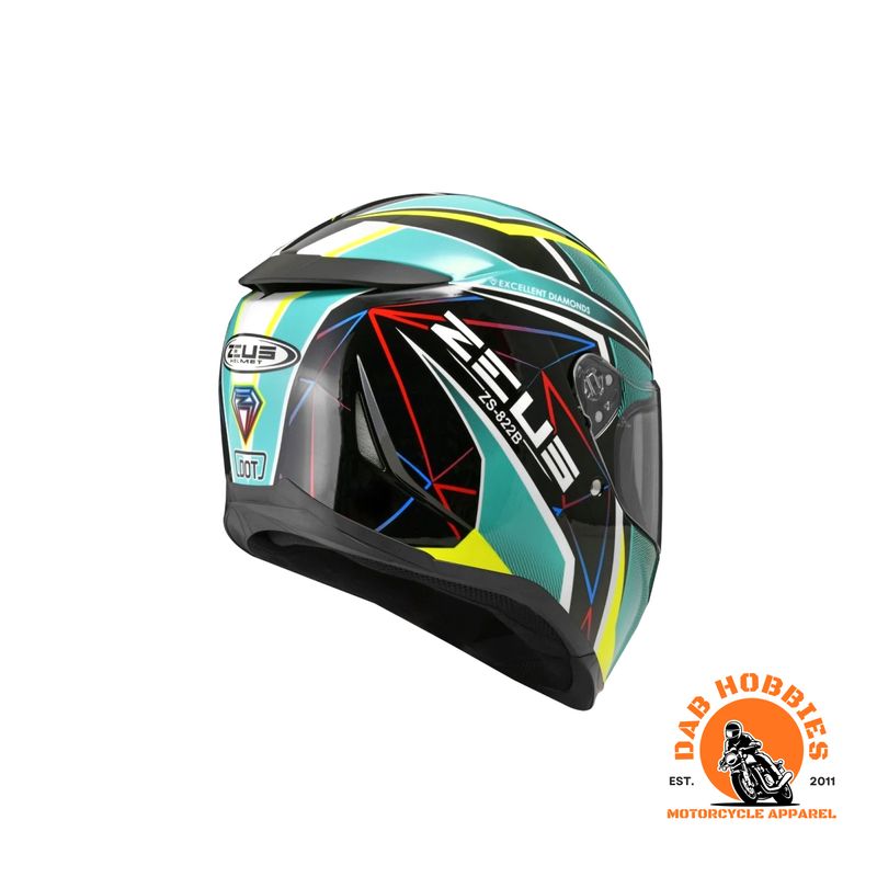 Zeus 822 Black AO22 Green image 2