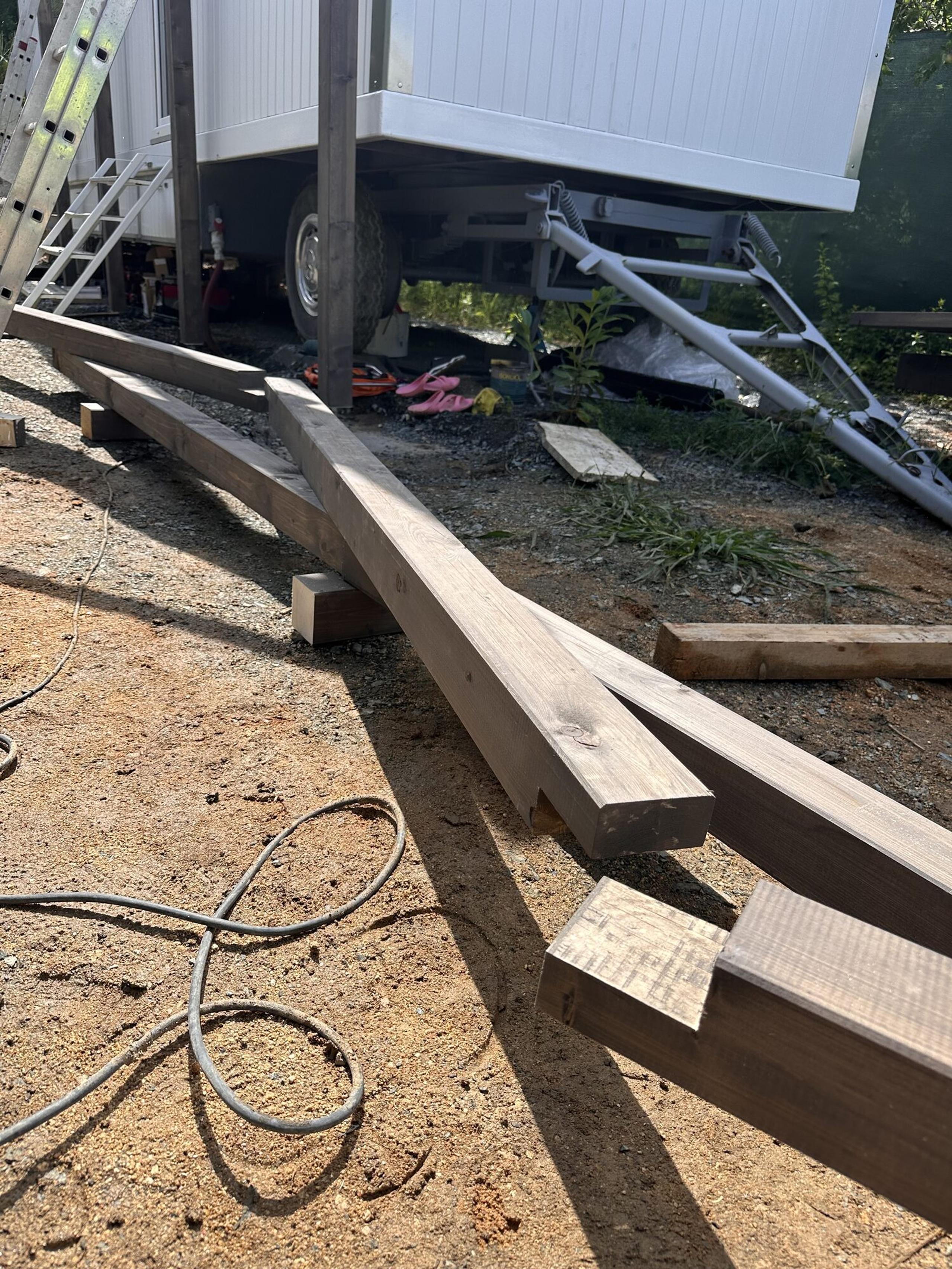 Pergola k maringotce — fotka 7