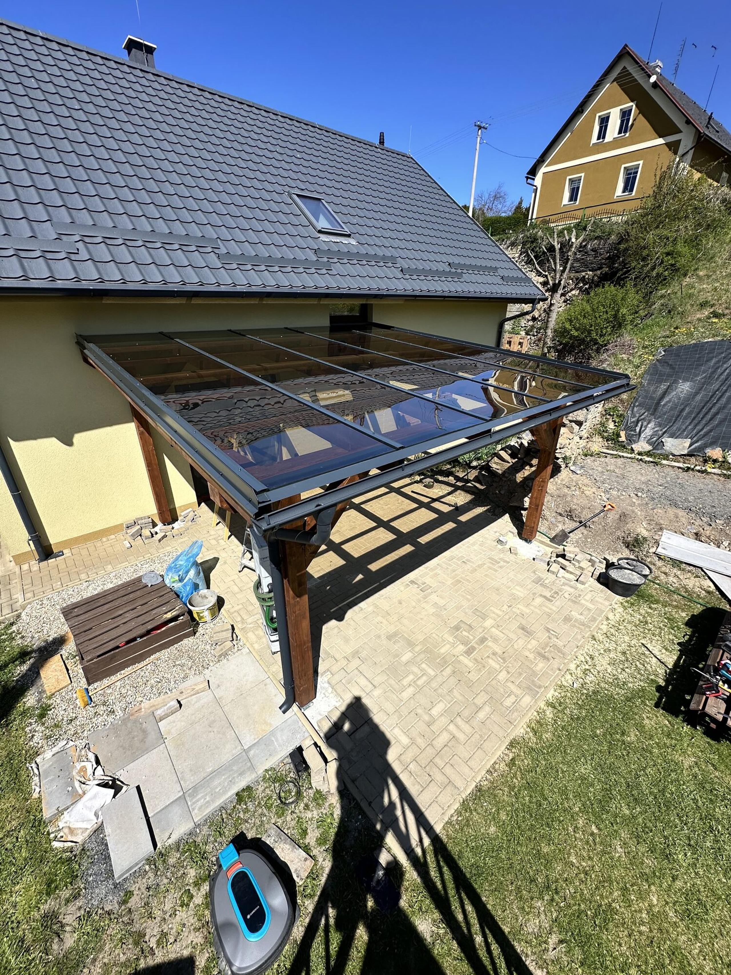 Dřevěná pergola na míru — fotka 4