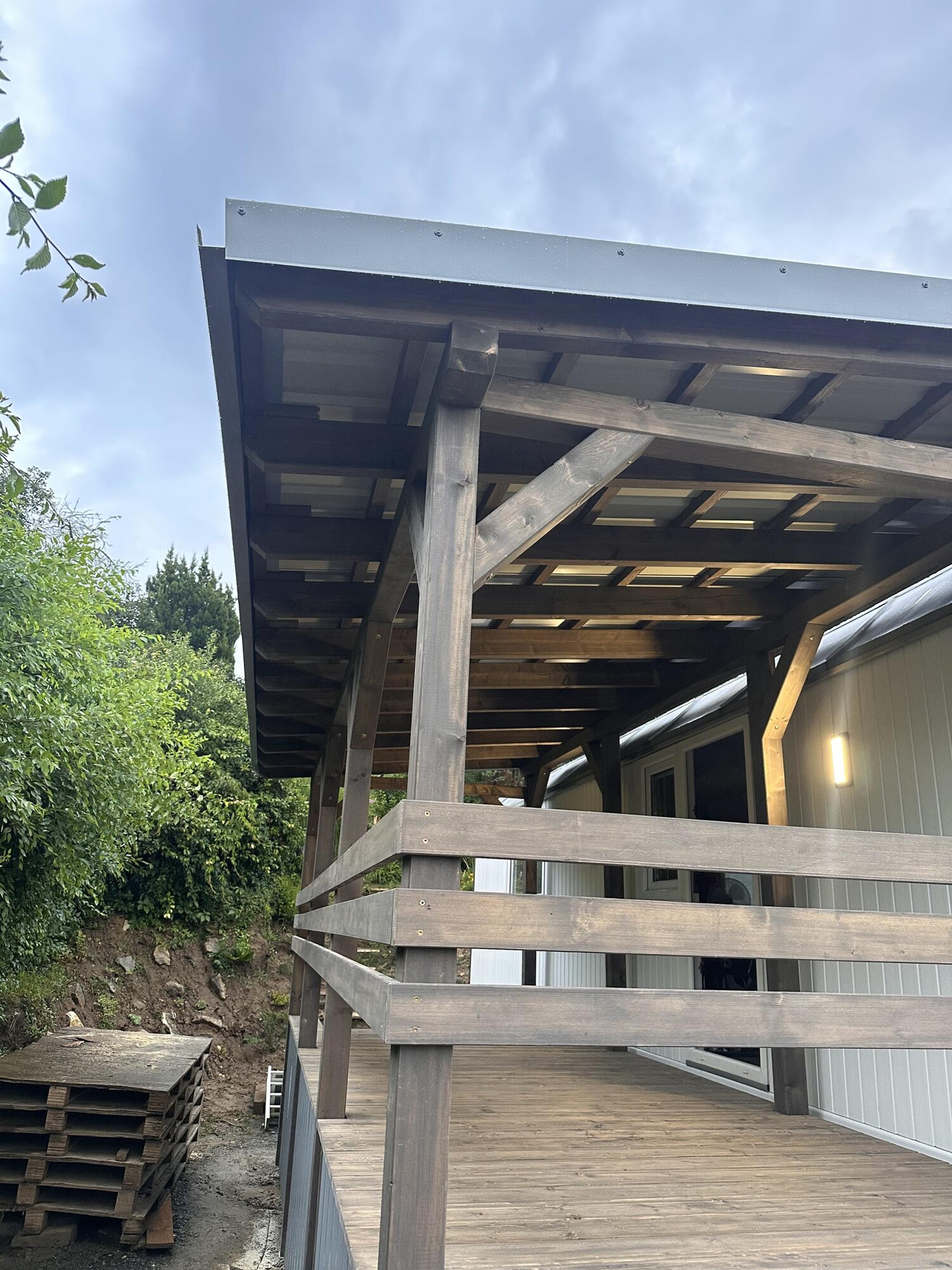 Pergola k maringotce — fotka 5