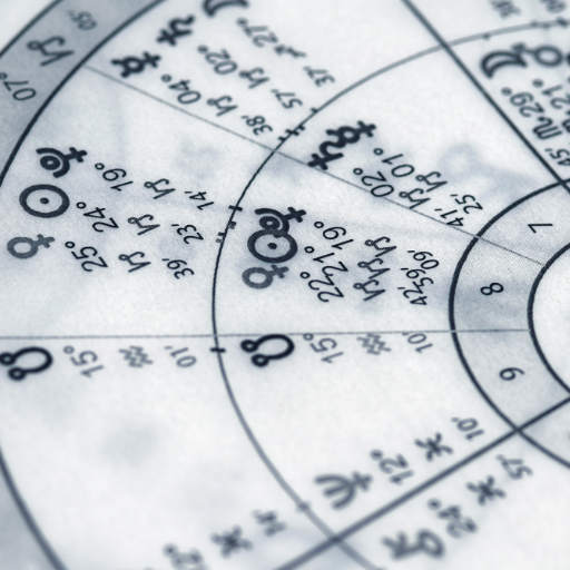 Astrologie Diagramm der 12 Häuser und Lebensbereiche mit AC-DC und MC-IC Achsen, Quadranten und zugehörigen Sternzeichen