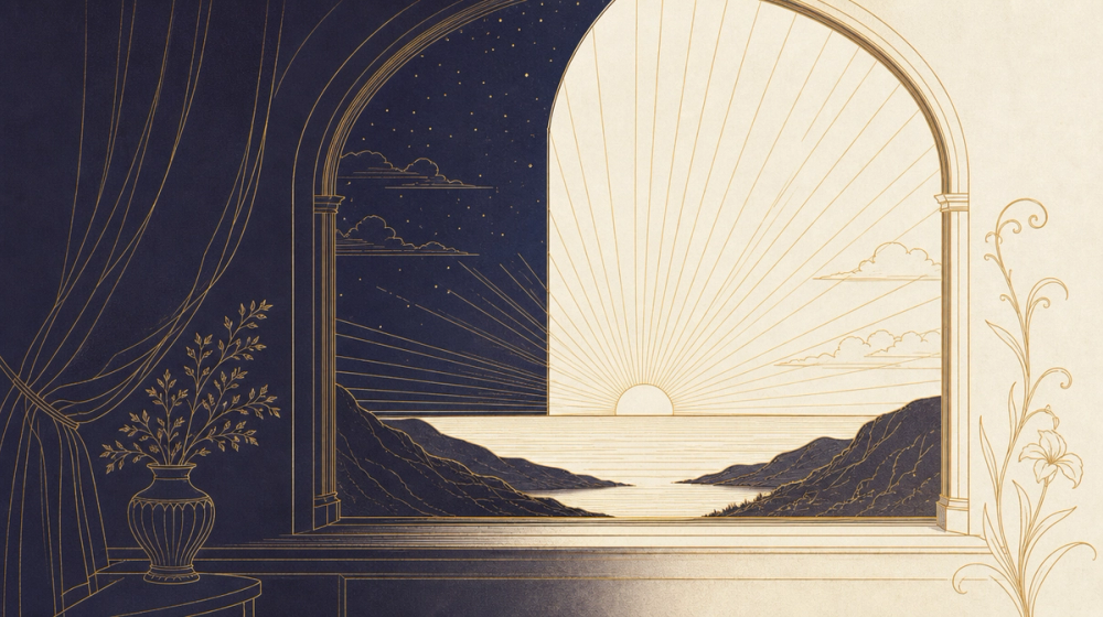 Sonnenaufgang am Horizont – der Aszendent als erster Eindruck, den andere von dir haben