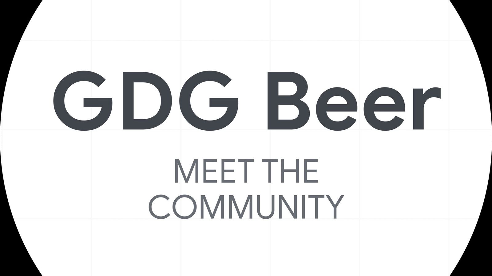 GDG Beer Torino - Meet the Community