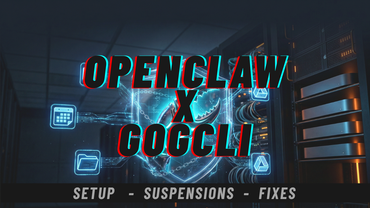 OpenClaw gogcli: Setup, Suspensions & Rock-Solid Fixes - Blog post thumbnail