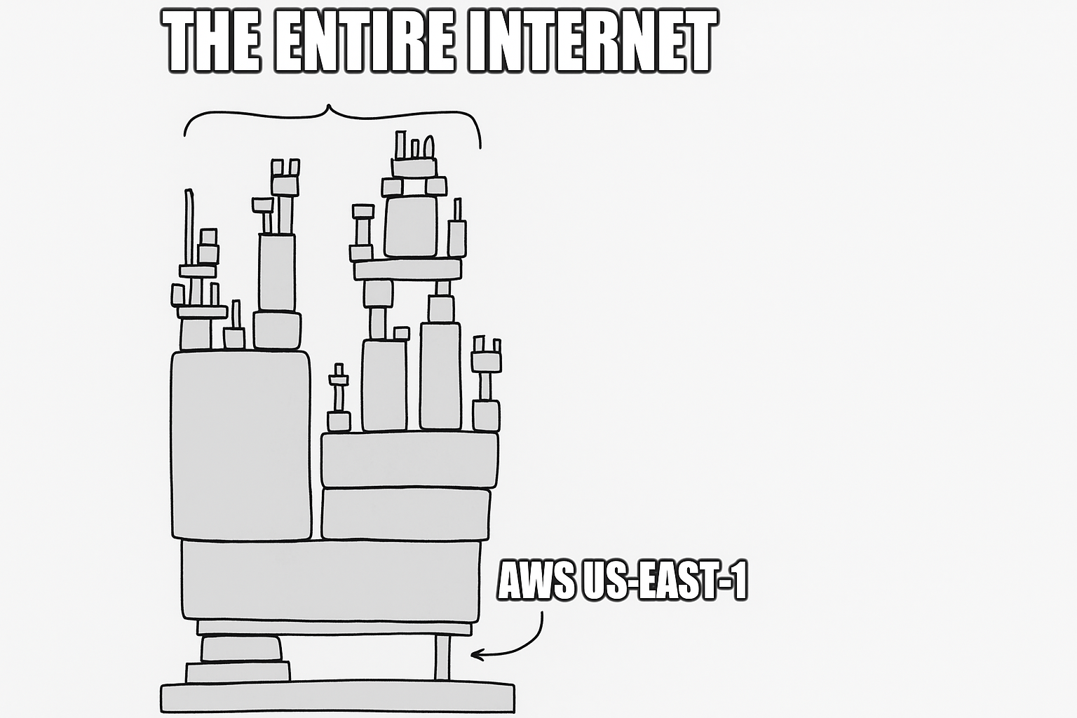 AWS Outage 2025 - A Wake-Up Call for the Internet - Blog post thumbnail
